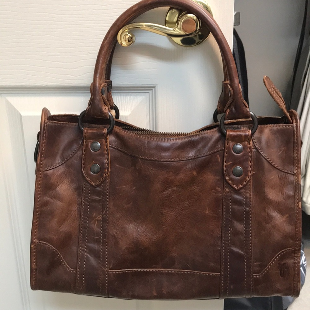 Frye leather handbag. 13.5 x 9.5 x 5.